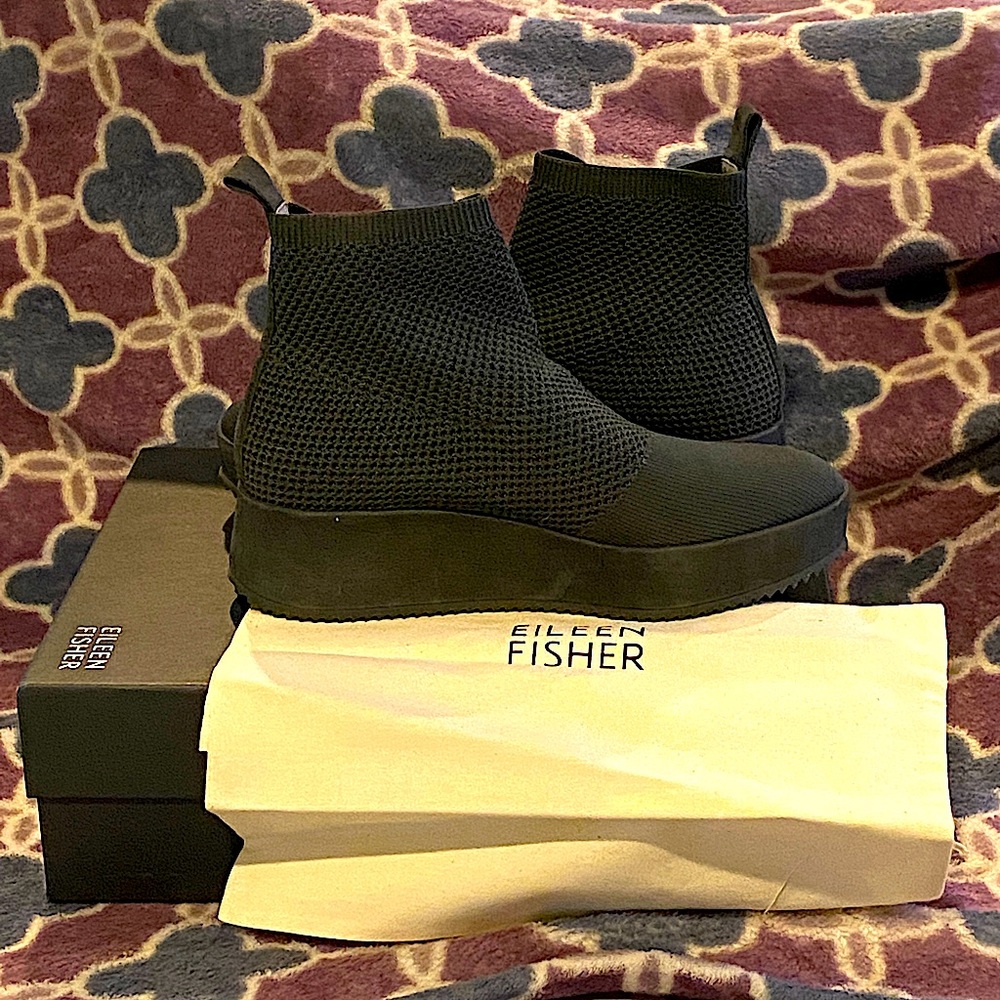 Eileen Fisher Stretch Boots